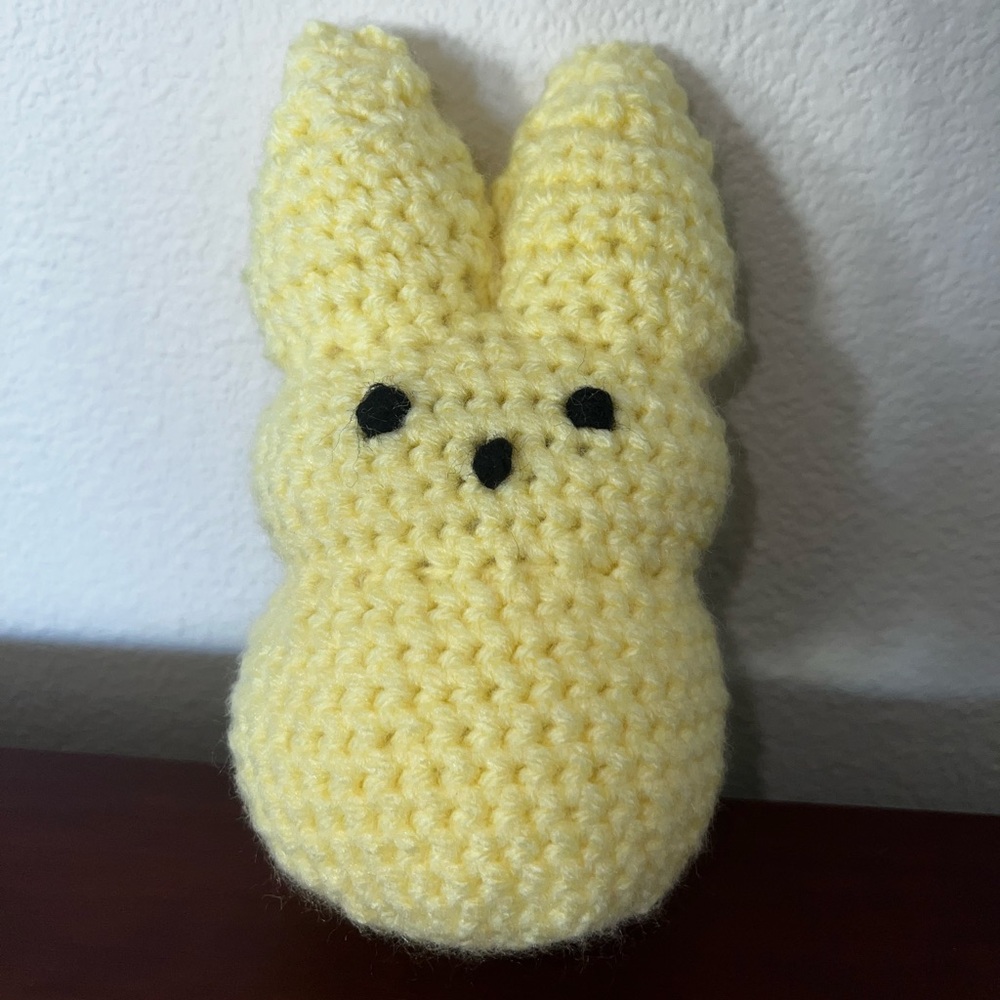 Set of Hand Crocheted Easter Peeps Bunny 🐣🐰 - Picture 3 of 10